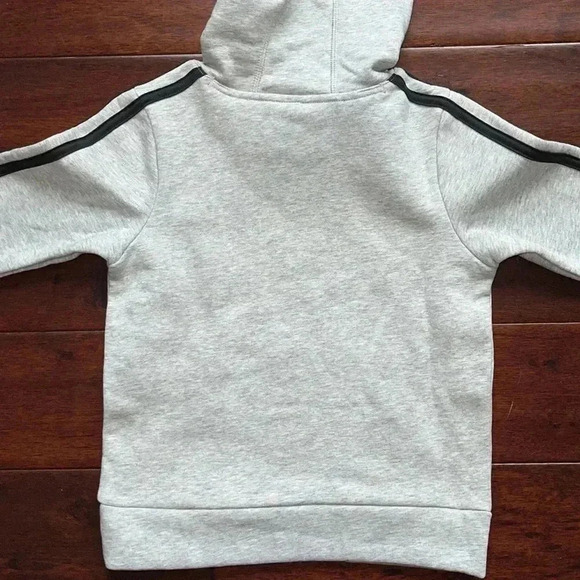 Adidas Boys Bold 3-Stripes Pullover Hoodie​​ - Picture 9 of 13